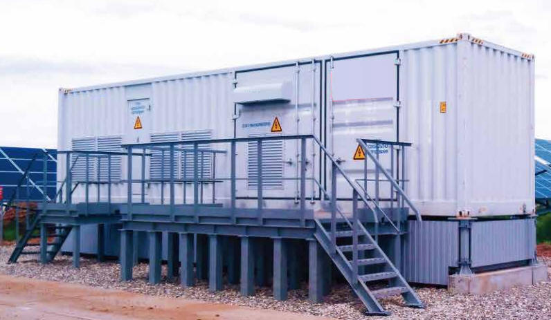 container shelter impianto Fotovoltaico